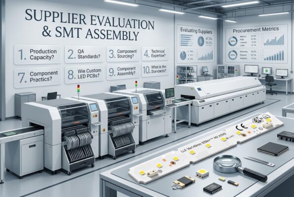 Evaluating Suppliers for Custom LED PCB SMT Assembly